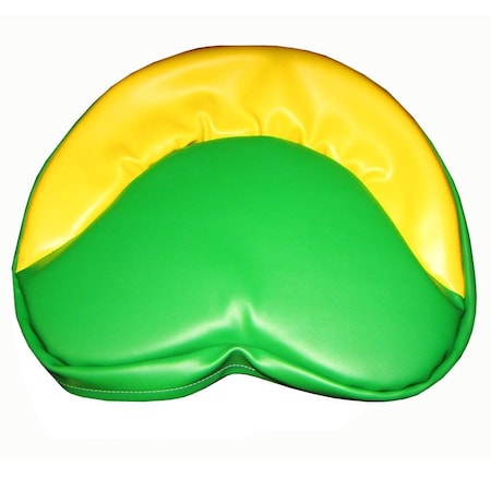 Aftermarket 19" Green & Yellow Seat Cover SEN10-0056